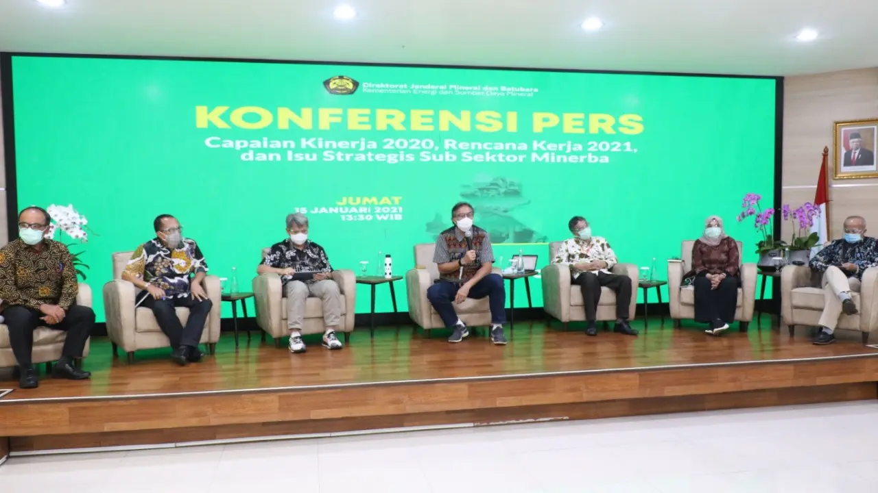 Ditjen Minerba Paparkan Capaian Kinerja 2020 dan Rencana Kerja di Tahun 2021