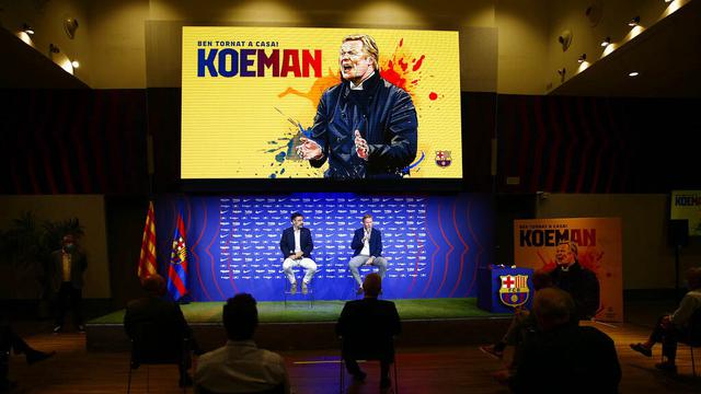 Resmi Diperkenalkan Barcelona, Ronald Koeman Janji Kembalikan Kejayaan