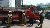 Damkar Jaksel Gelar Gladi Resik Penanganan Bencana di Rumah Sakit