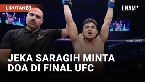 VIDEO: Jeka Saragih Minta Dukungan Masyarakat Indonesia di Final UFC