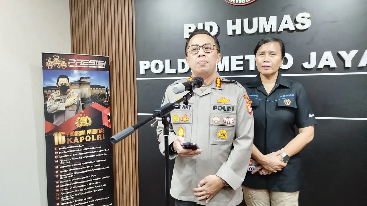 Kabid Humas Polda Metro Jaya Kombes Ade Ary Syam Indradi