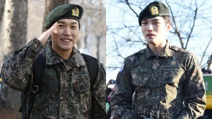 Jaejong JYJ dan Sungmin Super Junior telah menyelesaikan wajib militernya. (via. Koreaboo)