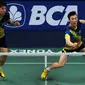 Lee Yong Dae dan pasangannya Yoo Yeon Seon (Liputan6.com/Helmi Fithriansyah)