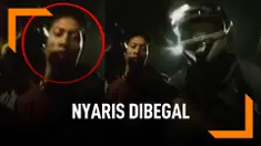 Detik-Detik Pengendara Motor Nyaris Dibegal