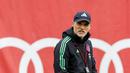 <p>Pelatih asal Jerman itu disebut tak akan pindah ke Manchester United. Kabar ini disampaikan oleh Fabrizio Romano. (THOMAS KIENZLE / AFP)</p>