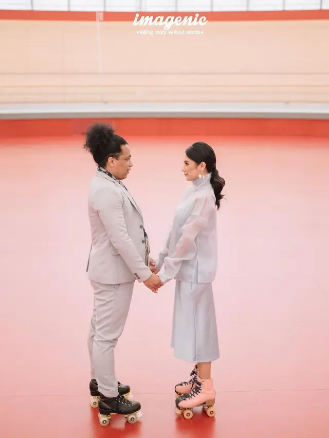 Baru Diposting, Ini 7 Prewedding Romantis Indah Permatasari dan Arie Kriting