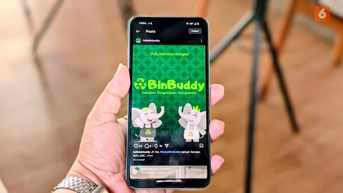 Inovasi Hijau Anak Sekolah, BinBuddy Permudah Warga Cari Bank Sampah Terdekat