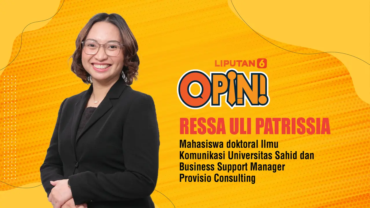 Ressa Uli Patrissia, mahasiswa doktoral Ilmu Komunikasi Universitas Sahid dan Business Support Manager Provisio Consulting.