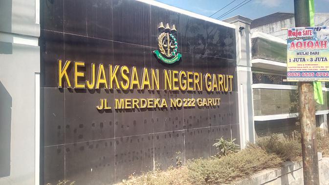 Kantor Kejaksaan Negeri Garut, Jalan Merdeka, Tarogong Kidul, Garut, Jawa Barat (Liputan6.com/Jayadi Supriadin)