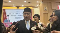 Budi Arie Setiadi resmi menjadi Menteri Koperasi periode 2024-2029 di kabinet Merah Putih Presiden Prabowo Subianto. (Tira/Liputan6.com)