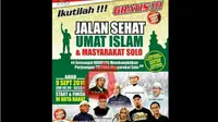 Tak Dapat Izin, Aksi Jalan Sehat Umat Islam di Solo Terancam Batal