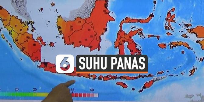 VIDEO: Suhu Panas Melanda Indonesia 3 Hari ke Depan