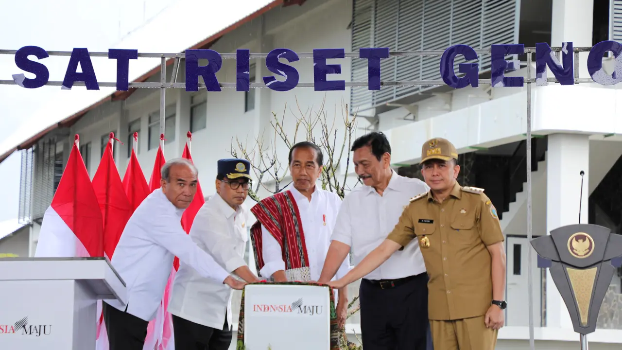 Peresmian Pusat Riset Genomik Pertanian oleh Presiden Republik Indonesia, Joko Widodo