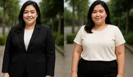 Tips Memilih Celana Kulot untuk Orang Plus Size, Tampil Lebih Langsing dan Proporsional (AI)