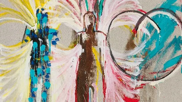 Tak Lagi Butuh Kuas, Gerakan Tubuh dan Sentuhan Teknologi Kini Jadi Medium Baru dalam Melukis (photo by Samsung)