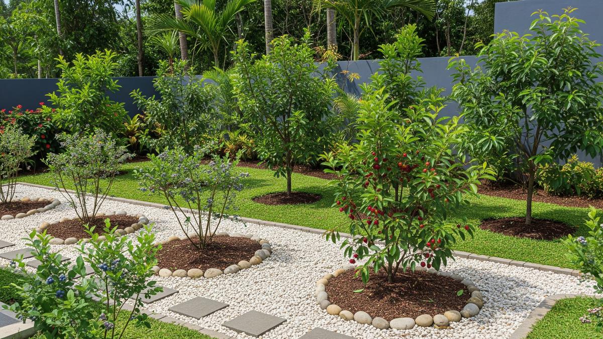 6 Ide Kebun Buah Mini Belakang Rumah Tanpa Bikin Becek yang Mudah Ditiru