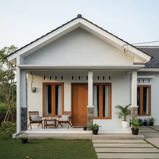 9 Model Rumah Minimalis Desa Cocok untuk Hidup Sederhana Tanpa Utang, Nyaman dan Asri