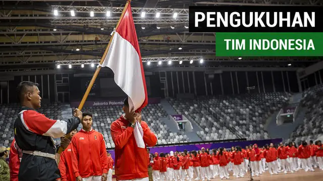 VIDEO: Pengukuhan Kontingen Indonesia untuk Asian Games 2018