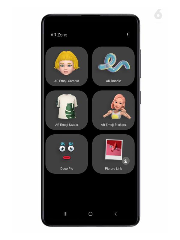 AR Zone di Kamera Samsung Galaxy A71. Liputan6.com/Mochamad Wahyu Hidayat