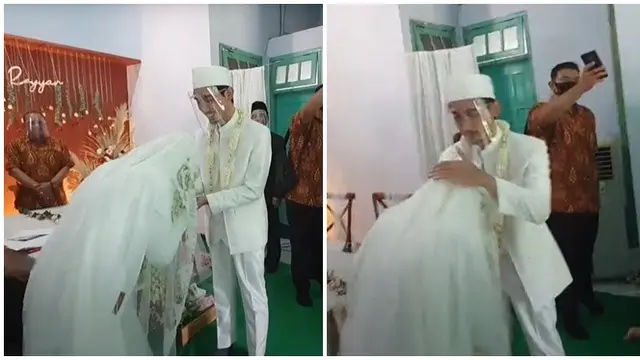 Resmi Menikah, Ini 6 Momen Akad Nikah Royyan Dzakiy Ketua BEM ITB