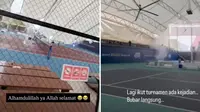 Tasya Farasya hingga Desta Jadi Saksi Atap Lapangan Padel Runtuh, Lagi Ikut Turnamen Langsung Bubar