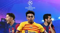 Liga Champions - 3 Pemain Barcelona yang Bisa Menjadi Pembeda dan kunci kemenangan Vs Napoli di Liga Champions (Bola.com/Adreanus Titus)