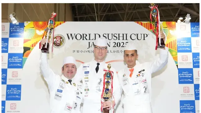 Koki Lituania Sabet Juara Dunia Kompetisi Sushi 2025 di Jepang, Sebut Lebih Berharga dari Dapat Bintang Michelin