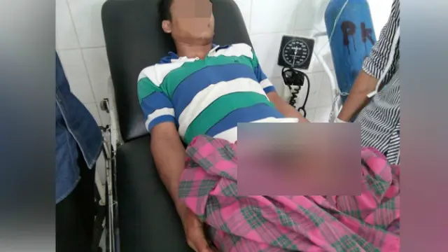 Seorang Pria di Sukabumi Nekat Potong Kelamin Sendiri
