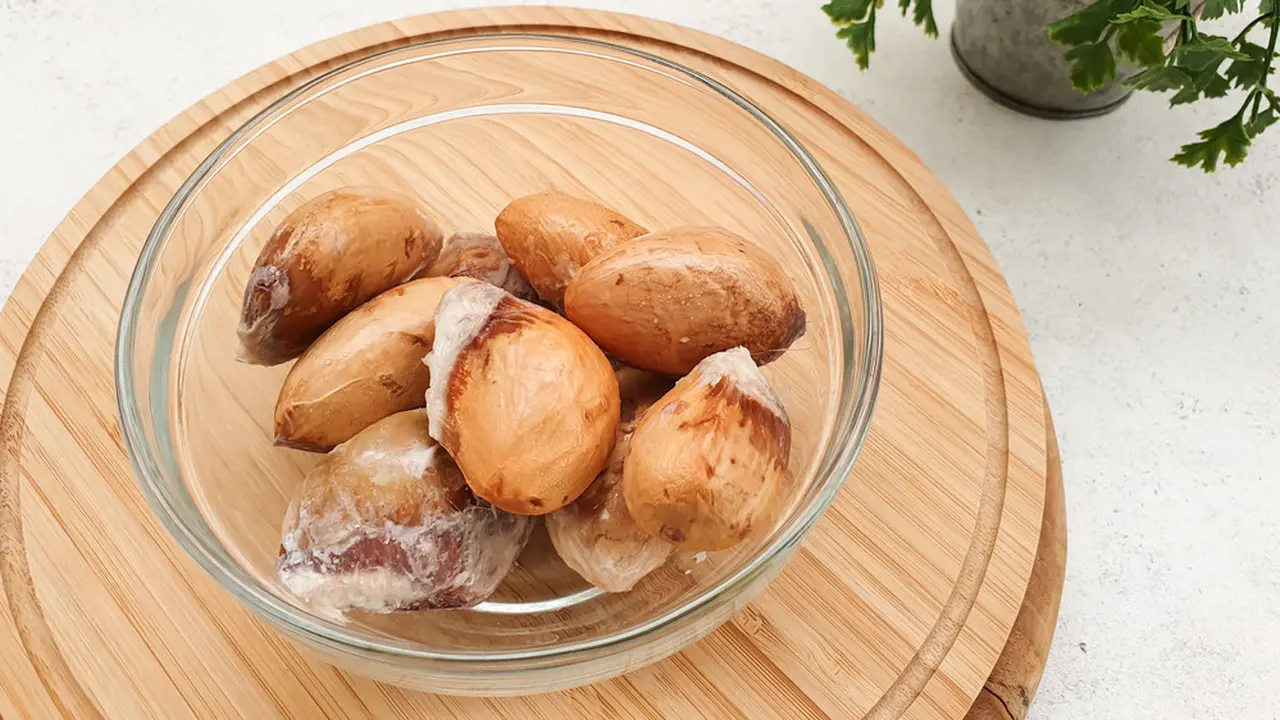 rebusan biji durian