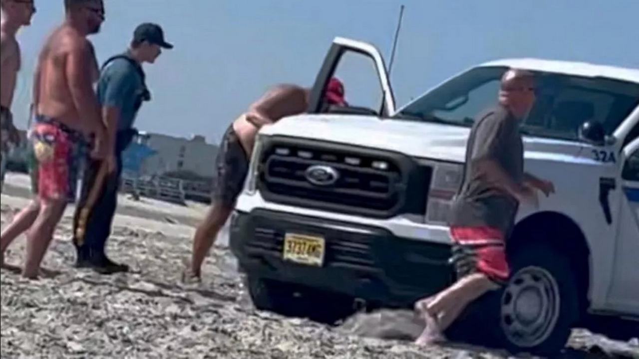 Teenager hit by truck. (Image source: Rose Simone).