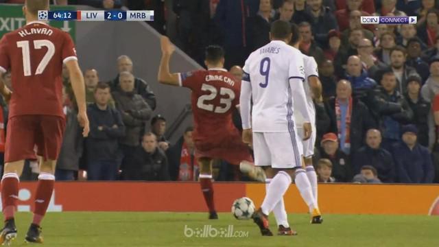 Liverpool sukses meraih kemenangan 3-0 atas Maribor dalam lanjutan laga Grup E Liga Champions di Anfield.