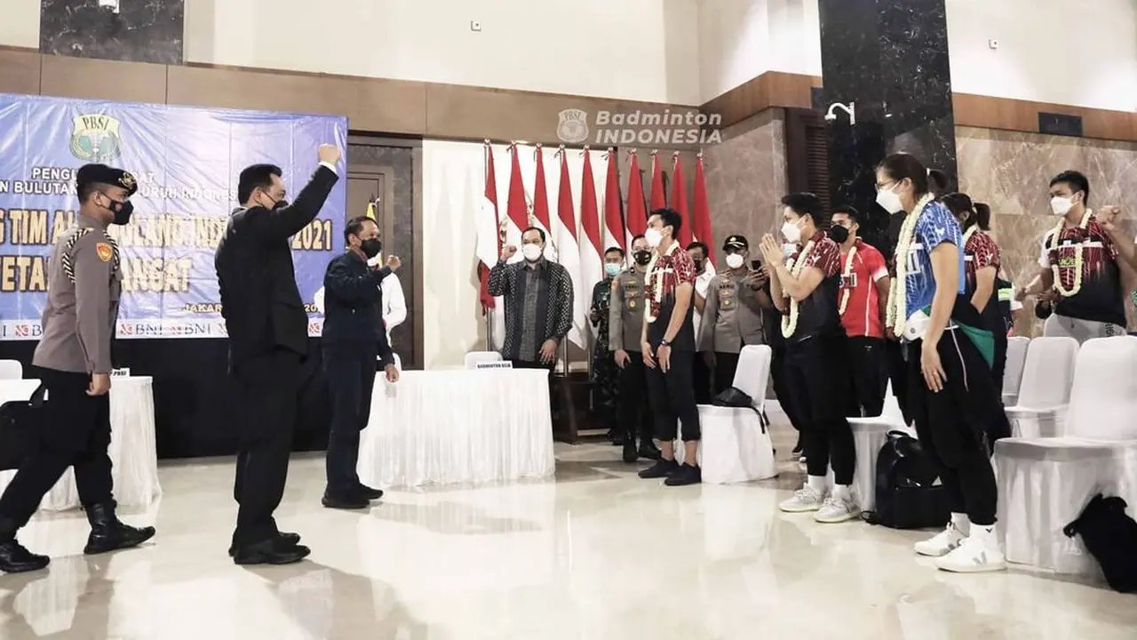 Tim Bulutangkis All England 2021 Indonesia Telah Kembali ke Jakarta