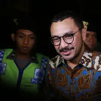 Mendapat undangan dari orang nomor satu di Indonesia tentu menjadi kebanggaan bagi siapapun, termasuk Giring Nidji. Rencana ingin datang bersama anak dan istrinya, namun semuanya berubah. (Adrian Putra/Bintang.com)