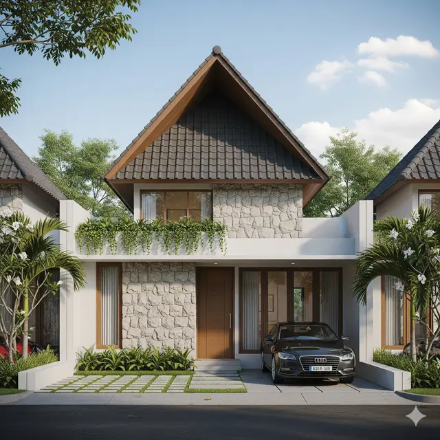 Inspirasi Rumah Ukuran 7x7 Sederhana