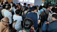 Puluhan nasabah beramai-ramai menuntut pengembalian dana yang disetorkan ke Koperasi Simpan Pinjam (KSP) Indosurya Cipta. Permasalahan ini pun telah sampai ke tahap pencocokan piutang yang digelar di Pengadilan Niaga Jakarta Pusat, Jumat (19/6/2020). (Ady Anugrahadi/Liputan6.com)