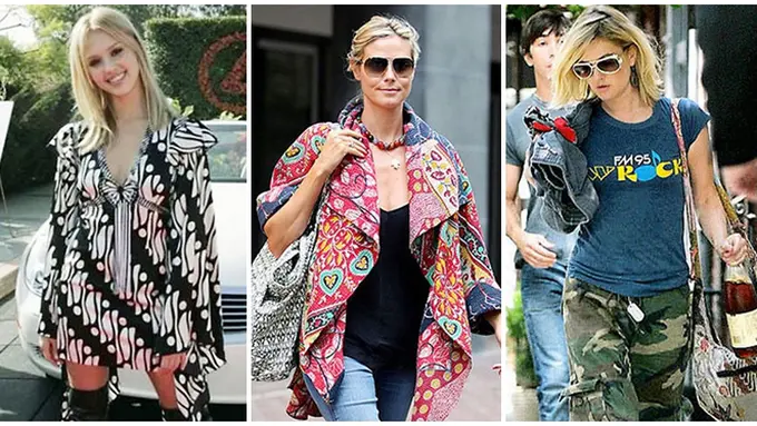 [Bintang] Jessica Alba, Heidi Klum, dan Drew Barrymore