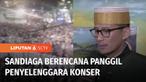 Festival musik Berdendang Bergoyang di Istora Senayan berbuntut panjang. Hasil pemeriksaan, jumlah penonton mencapai 21.000 orang, penyelenggara konser terancam sanksi pidana. Sandiaga Uno juga berencana panggil penyelenggara konser.