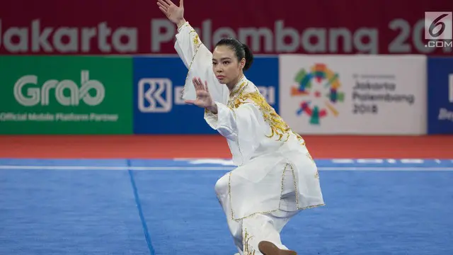 Lindswell Kwok meraih medali emas dalam cabor wushu nomor Taijijian& Taijiquan Asian Games 2018. Ia mencatatkan nilai total 19,50 atau unggul dari atlet Hong Kong, Mok Uen Yin yang hanya mengumpulkan nilai 19,42.