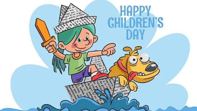 Ilustrasi Hari Anak Internasional 1 Juni