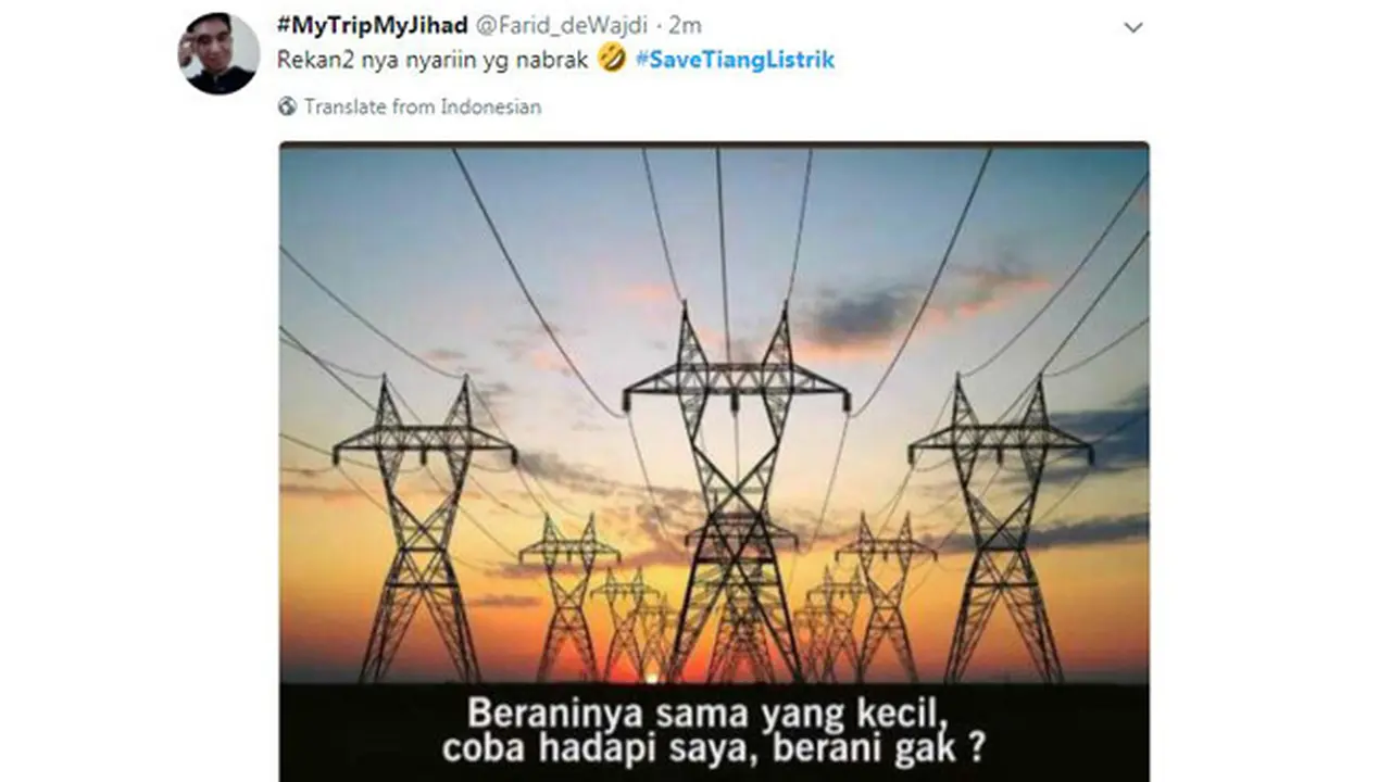 Meme #SaveTiangListrik