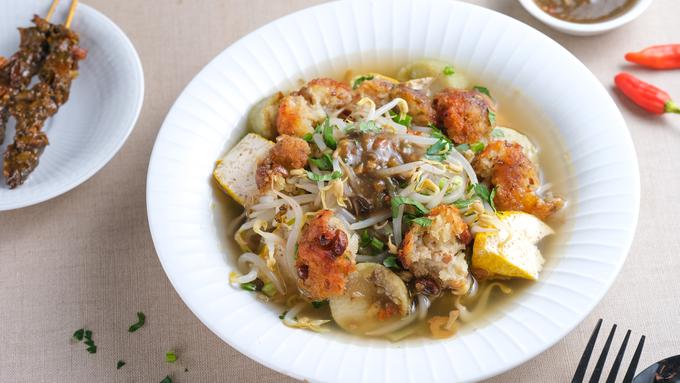 Resep Lontong Balap, Kuliner khas Surabaya - Food Fimela.com