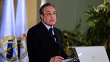 Presiden Real Madrid, Florentino Perez. (AFP/Pierre-Philippe Marcou)