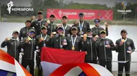 Aura Farming Menggelora di Thailand, Tim Perahu Naga Indonesia Juara Umum di SEA Games 2025