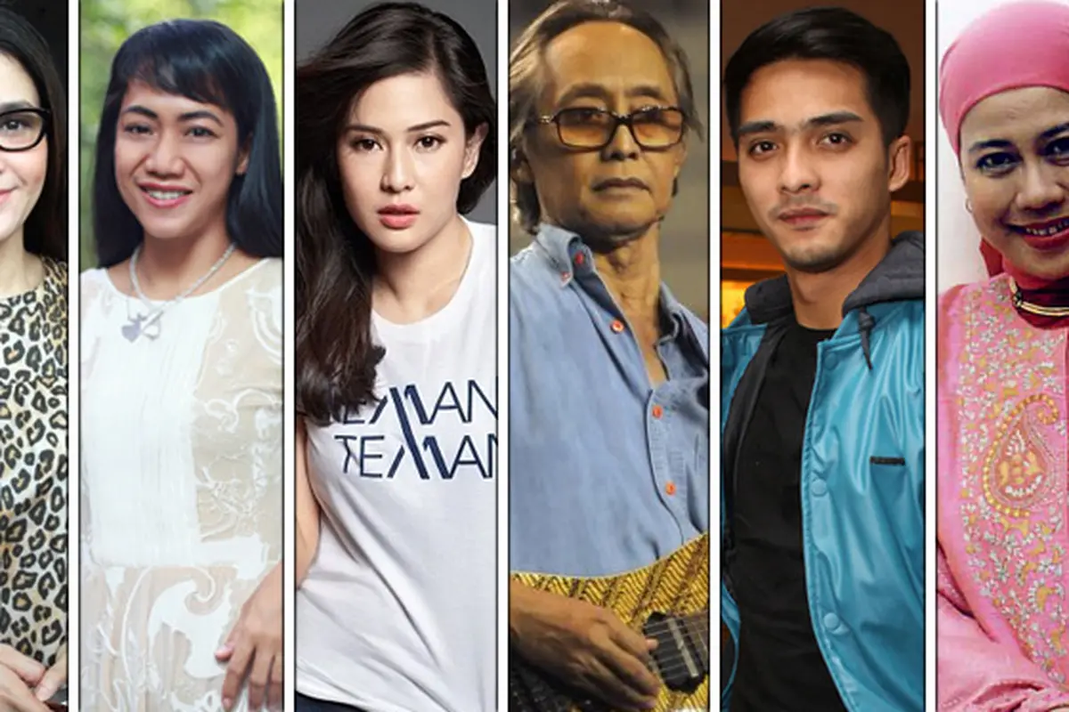 6 Artis pahlawan