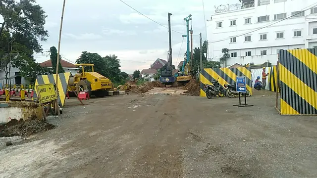 Jembatan di Kota Bogor dibongkar karena terdampak proyek pembangunan jalur rel ganda litas Bogor-Sukabumi