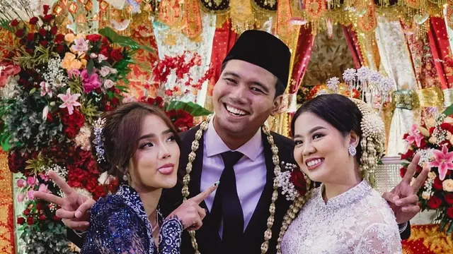 6 Pesona Kakak Ipar Fuji, Indah Tri Pertiwi Resmi Dinikahi Frans Faisal, Anggun dalam Balutan Adat Jawa Tanpa Paes