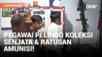 Pegawai Pelindo Ditangkap Gegara Miliki Sejumlah Senjata Api dan Ratusan Amunisi