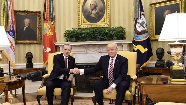 Donald Trump dan Presiden Recep Tayyip Erdogan