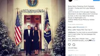 Thom Browne, fashion desainer asal  Amerika, bersedia mendandani Melania Trump. (Foto: Instagram @flotus Verified)