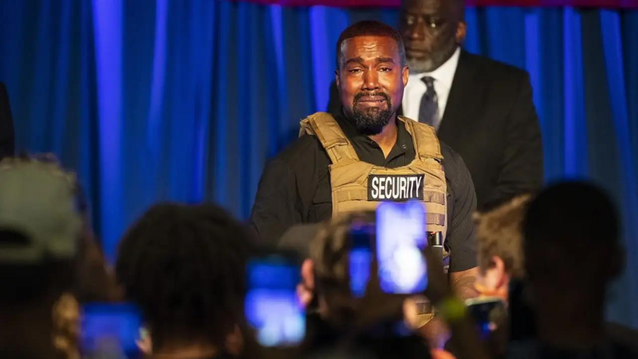 Kampanye pilpres Kanye West.